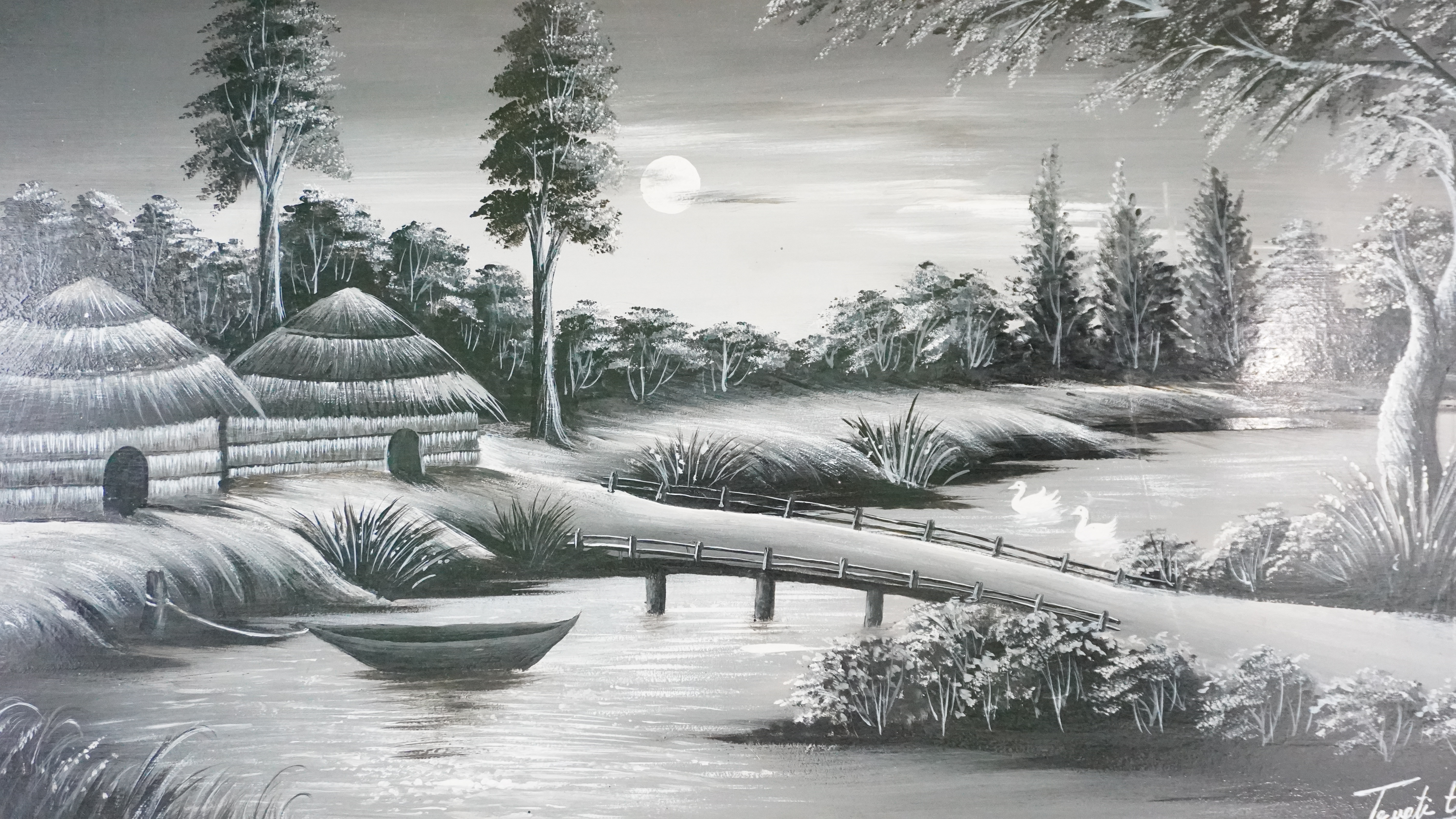 Handcrafted Decorative Painting (1 Piece) view 2