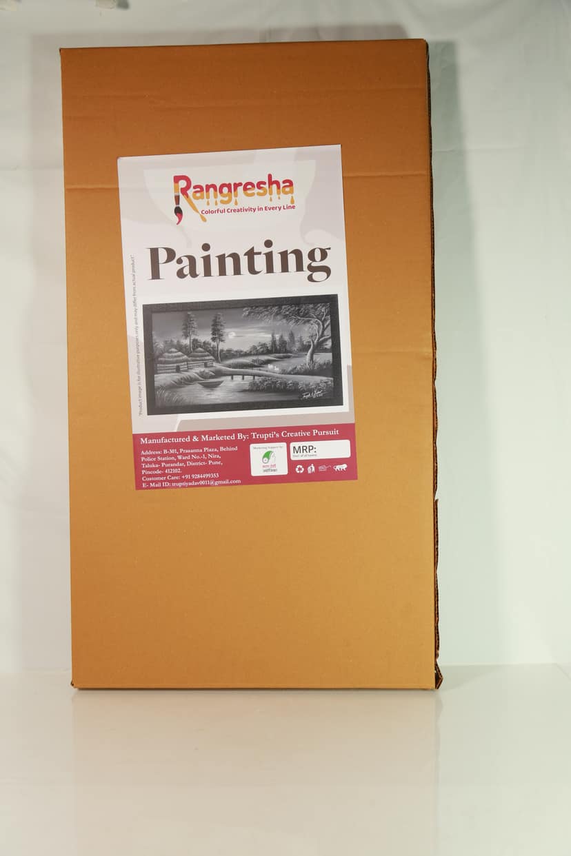 Handcrafted Decorative Painting (1 Piece) view 3
