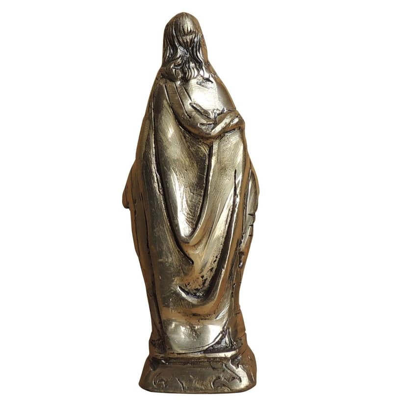 Brass Showpiece Jesus God Idol Statue - Spiritual Christian For Home & Church Decor, Height : 5.6 Inch (BSMAS1768 J) view 3