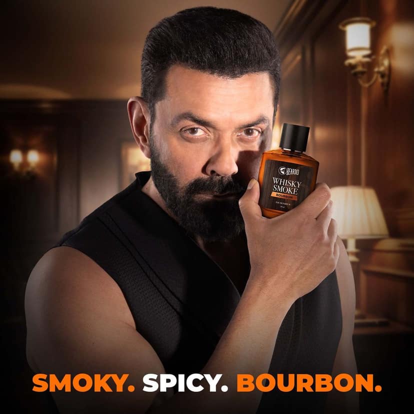 Beardo Whisky Smoke Bourbon Perfume EDP view 2