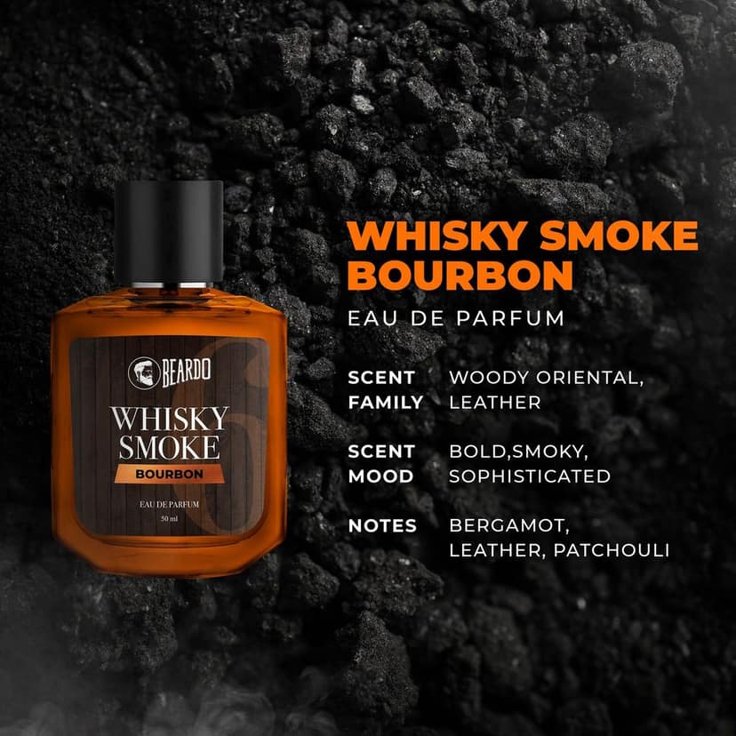 Beardo Whisky Smoke Bourbon Perfume EDP view 4