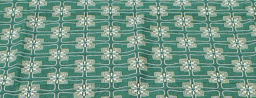 Solance Cotton Mayur Pankh Solapuri Chaddar (Extra Large Double, Green) view 3