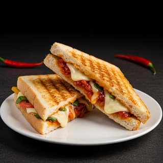 Veg Cheese Schezwan Grill