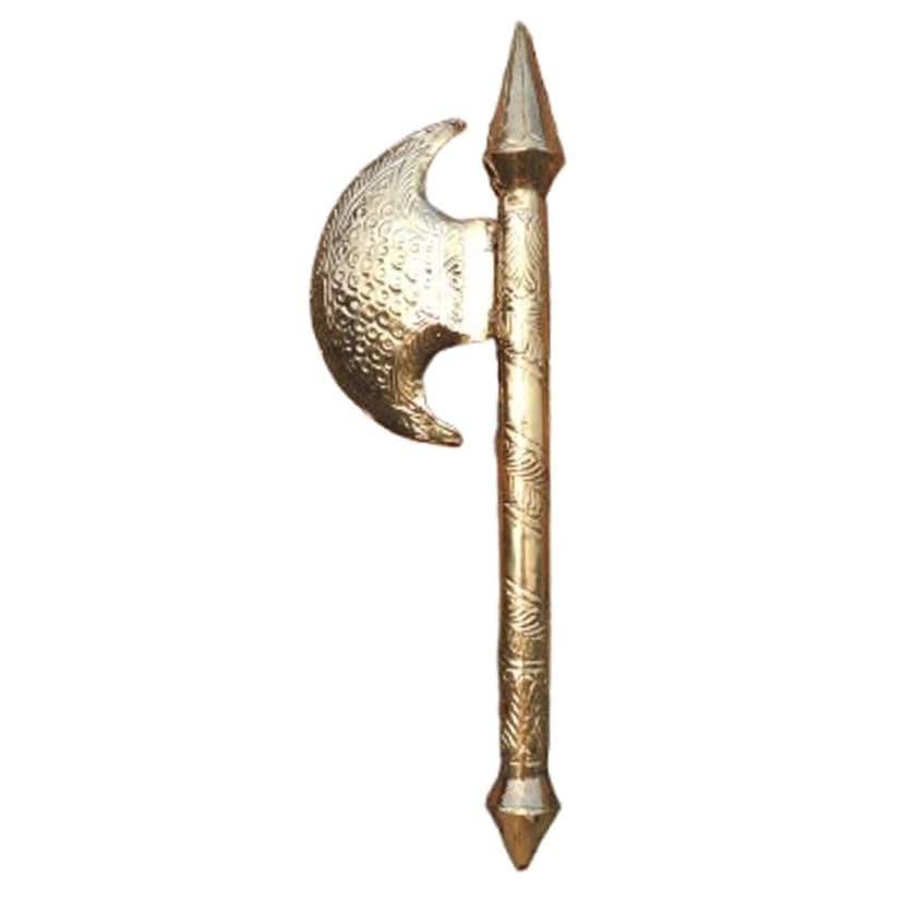 Brass Bhagwan Parshuram Farsa, Height : 20.5 Inch (ZMAS621 D) view 2