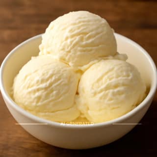 Vanila ice cream