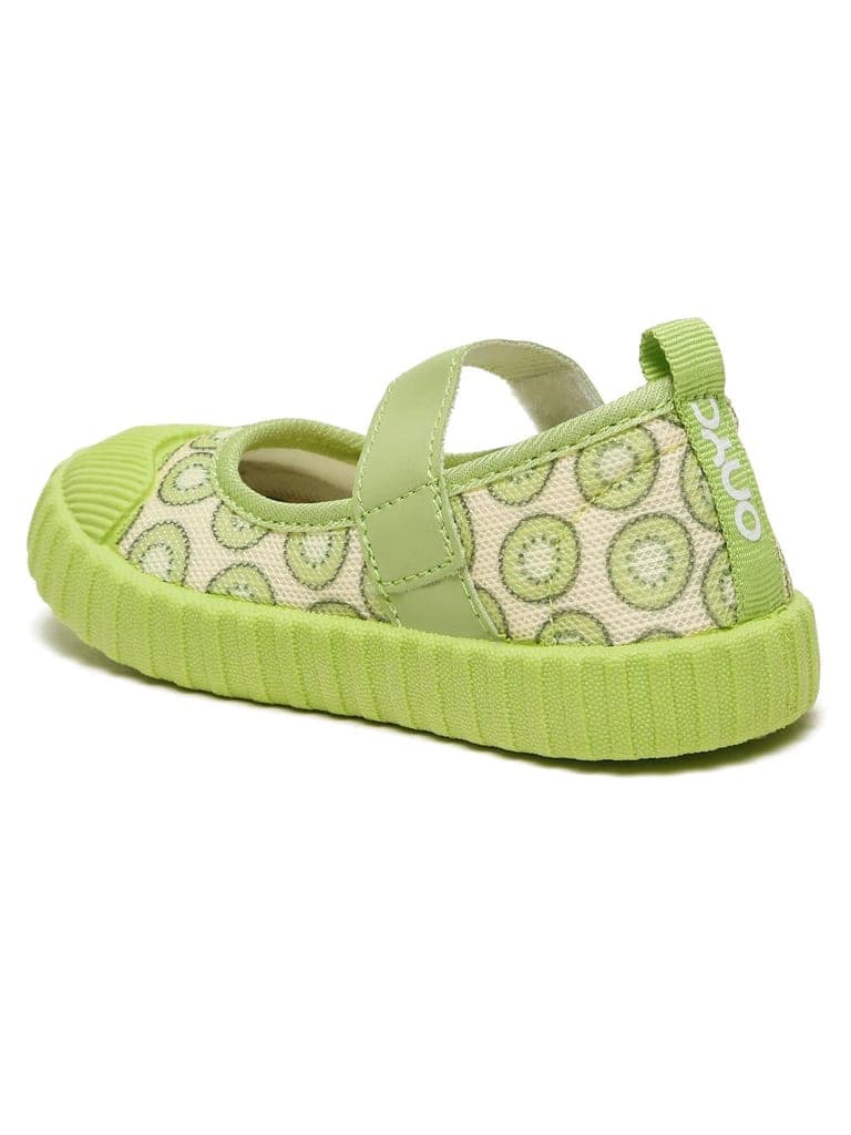 Premium Kiwi Ballerinas - Green (Girls) view 5