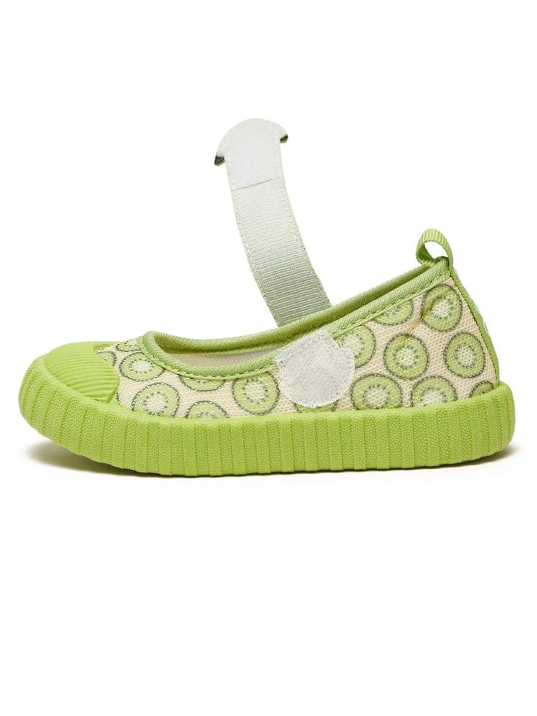 Premium Kiwi Ballerinas - Green (Girls) view 8