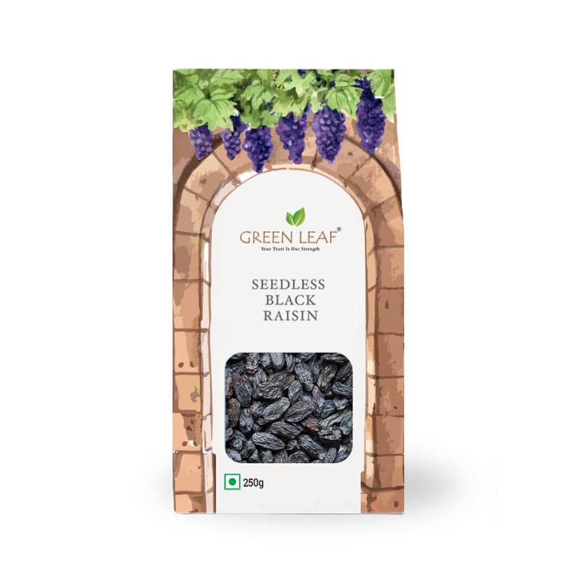 GreenLeaf Black Raisin Seedless - 250g view 2