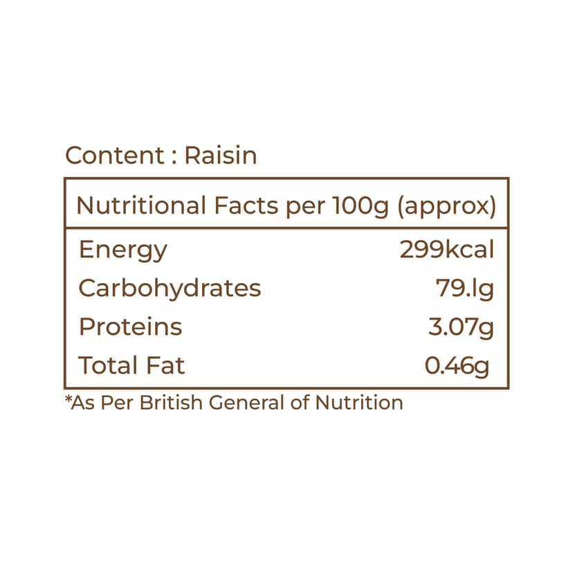 GreenLeaf Black Raisin Seedless - 250g view 4