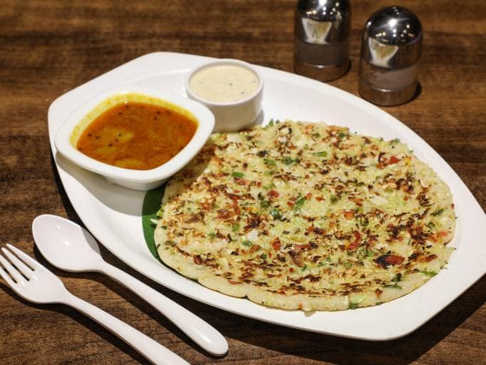 Vegetable uttapam