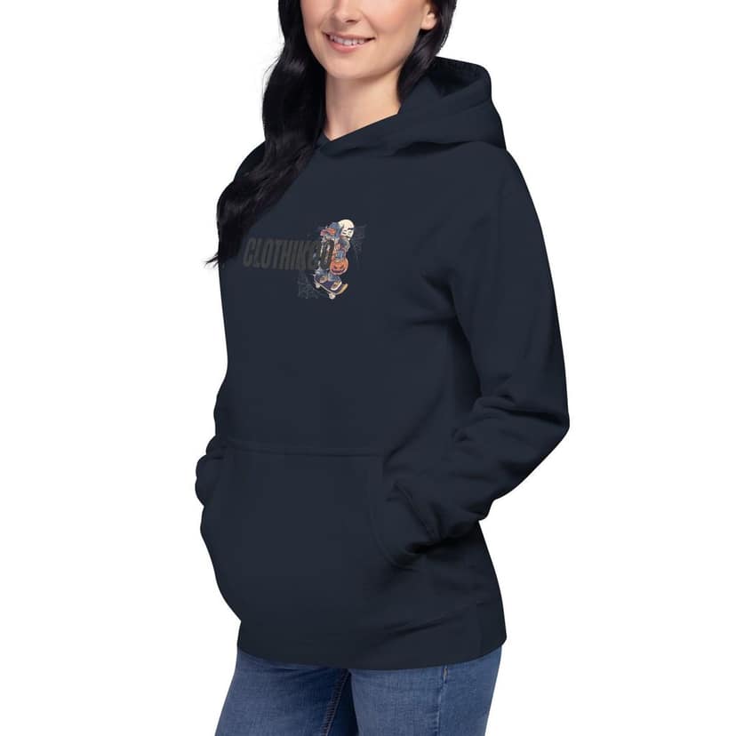 Clothikoo Premium Hoodie Wolf Printed Edition view 8