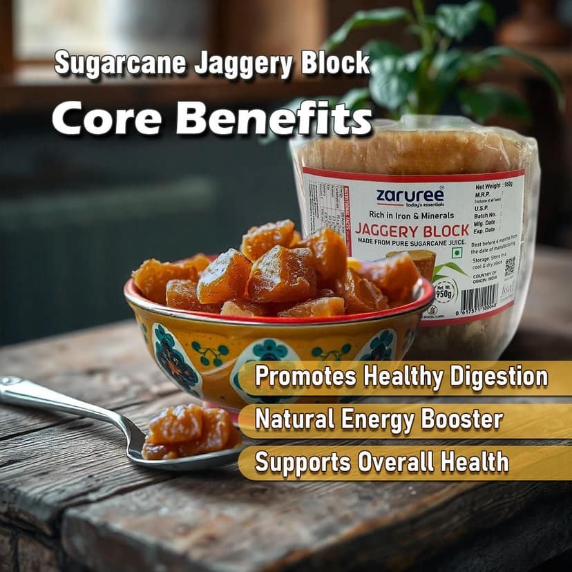 Jaggery Block 500g Pack of 2 view 5