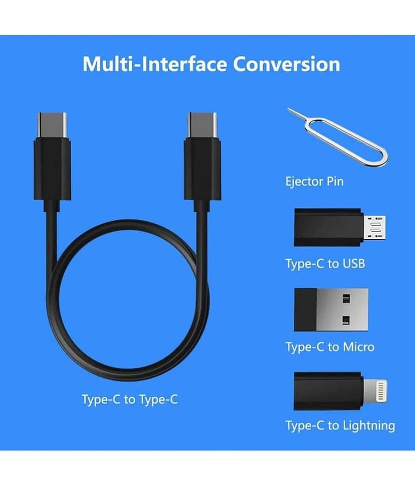 THRIFTKART Card Holder Connectors for Smartphones and Tablets ( Black ) view 2