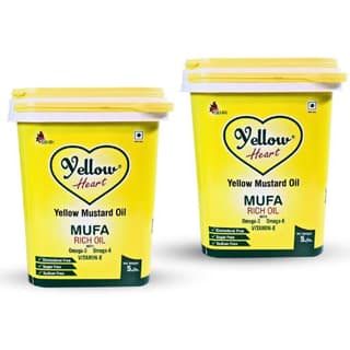 Yellow Heart Yellow Mustard Oil (5x2) Ltr