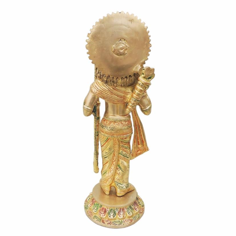 Brass Showpiece Ram Ji Statue (BSMAS886 R) view 4