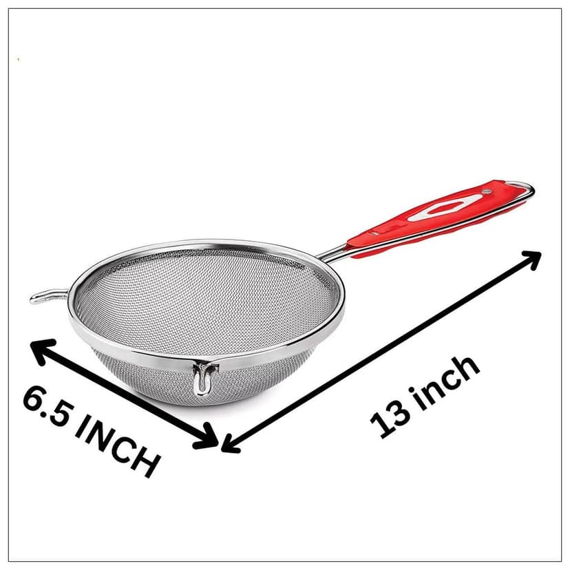 Stainless Steel Soup & Juice Strainer for Kitchen use/Food Strainers/Steel Juicer Strainer view 2