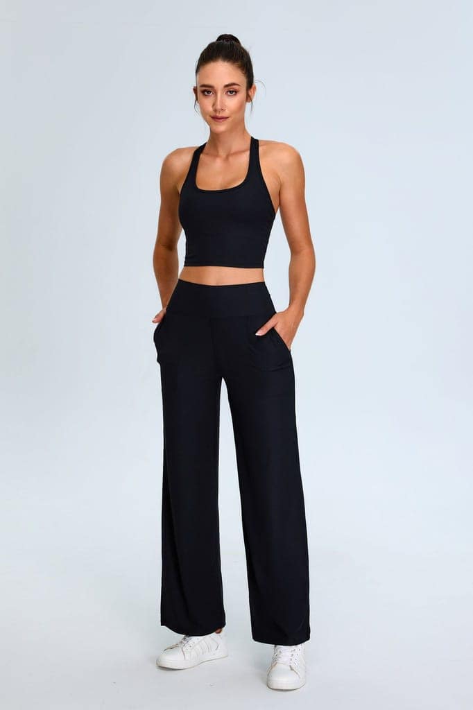 Lino Noir Light Trackies