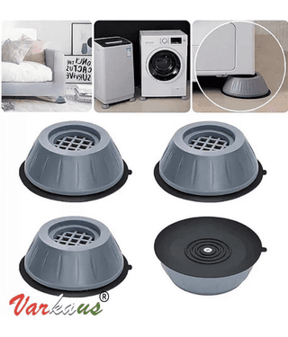 VARKAUS Plastic Washing Machine Accessories YES - Grey