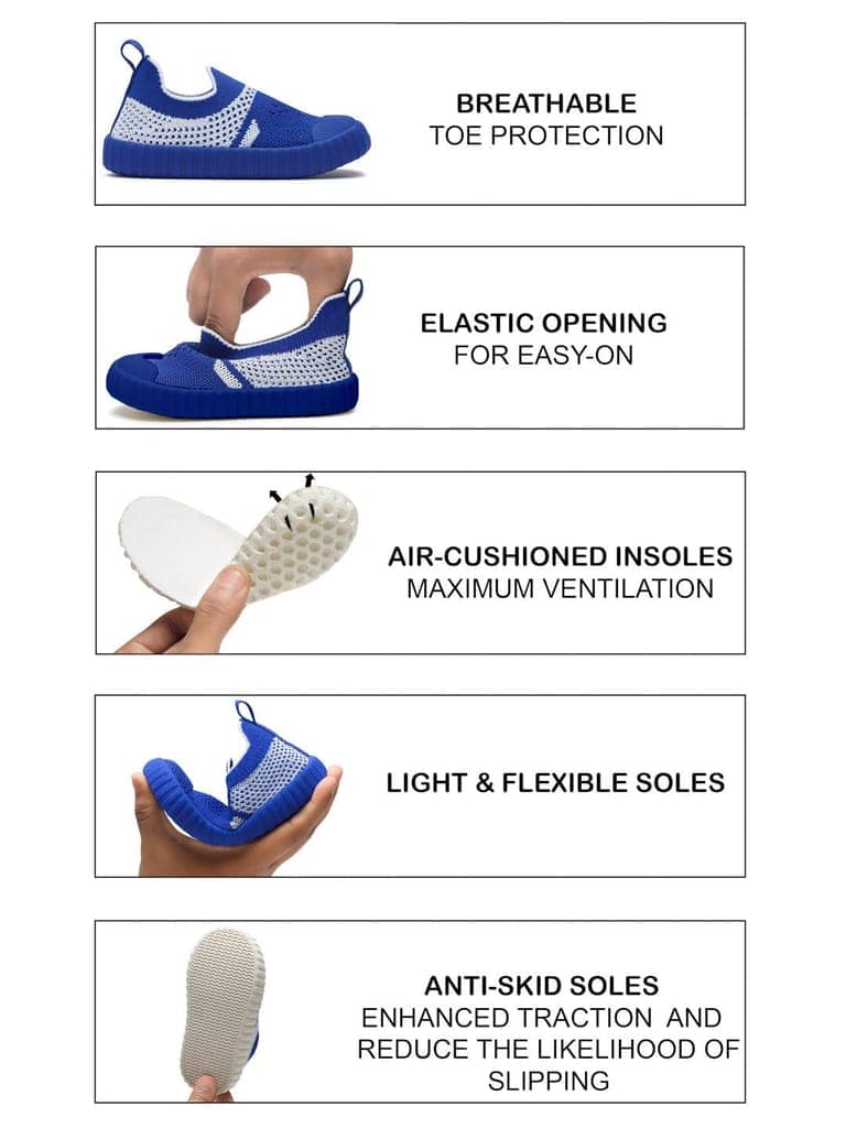 Peppy Toddlers' First Step Shoes - Blue (Unisex) view 9