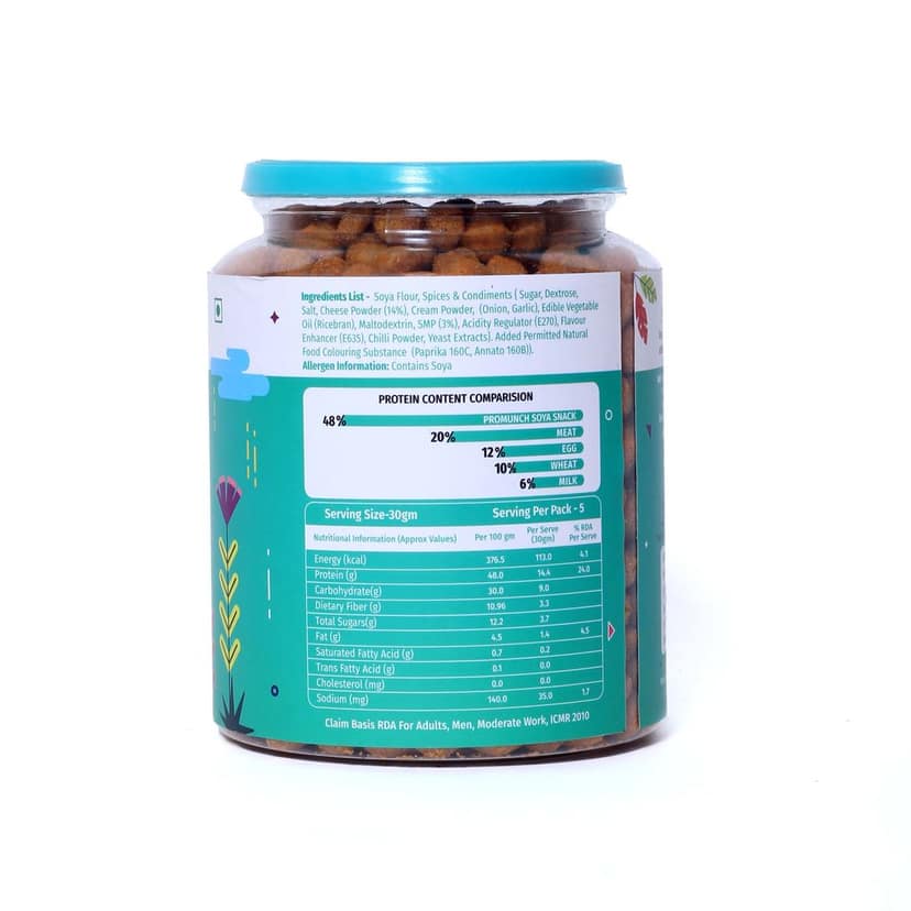 Cheese & Onion Protein Snacks view 3