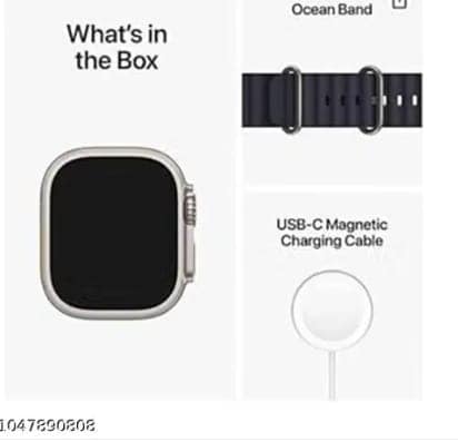 Colours Waterproof LSMARTWATCH ultra Full screen Watch Series 8 For Men & Women 5G Network watchED view 2