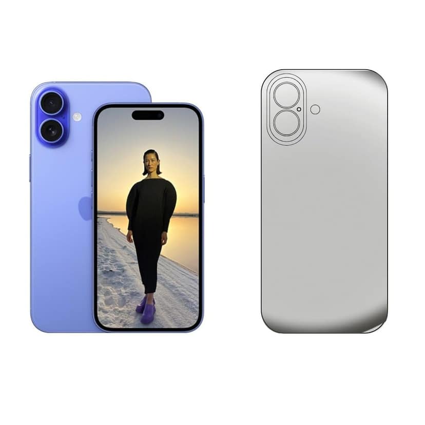SKINOVITA Compatible For Apple iPhone Unbreakable Transparent Hydrogel Membrane, Back Screen Guard Protector (Scratchproof/Self Healing)(Matte)