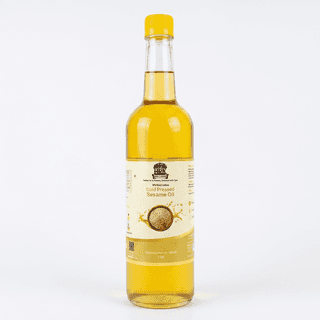 Wood Pressed Sesame Oil (Cold Pressed | Chemical-Free | HRK Farms)