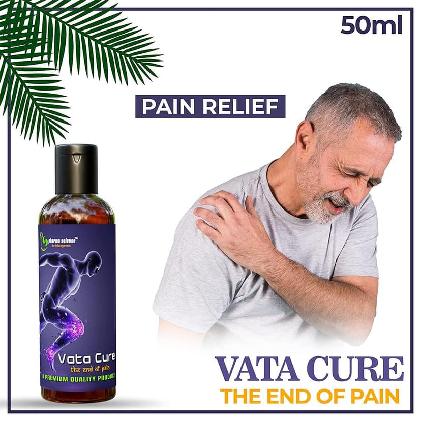 Pharma Science Ayurvedic Pain Relief oil for Body, Back, Knee, Legs, Shoulder and Muscle Pain-50ml view 3