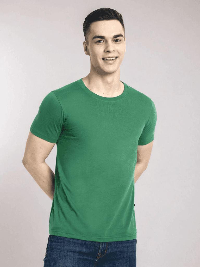Hummel Cam Men'S T-Shirt Pack Of 3(Green/Black/White) view 2