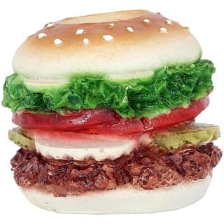 Burger Shaped Paper Weight cum Pen Holder Cute & Functional Desk Accessory