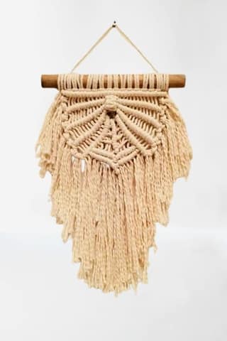 Handmade Macrame Wall Hanging | Boho Cotton Wall Decor