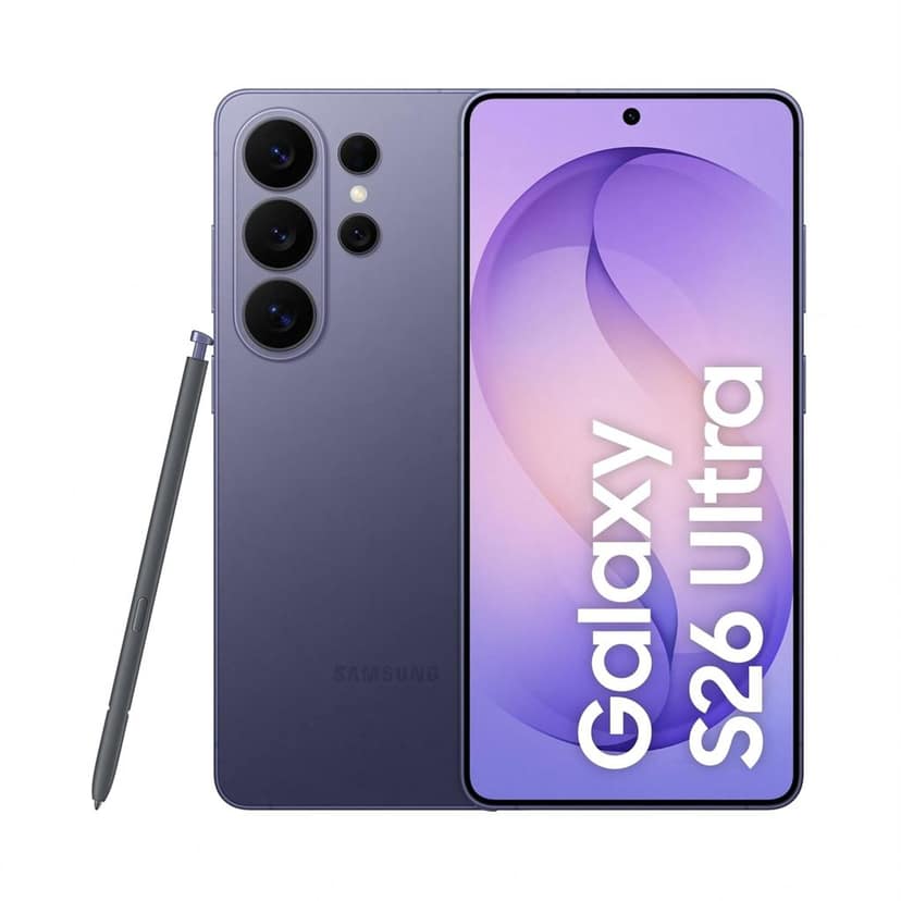 Samsung Galaxy S26 Ultra 5G (12GB RAM, 256GB Storage) -Cobalt Violet