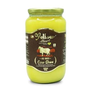 Yellow Heart A2 Desi Cow Ghee 1 Ltr