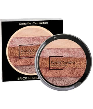 Ronzille Baked Blusher Shimmerr brickk highlighter -02