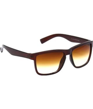 RED LEAF Copper Rectangular Sunglasses ( Pack of 1 )