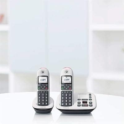 Motorola Digital Cordless Telephone CD5012+ Dual Handset with Answering Machine view 3