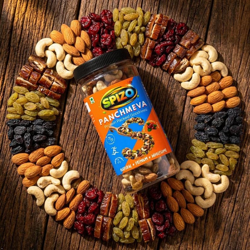 Spizo Panchmeva Dry Fruits Mix, 110g view 7