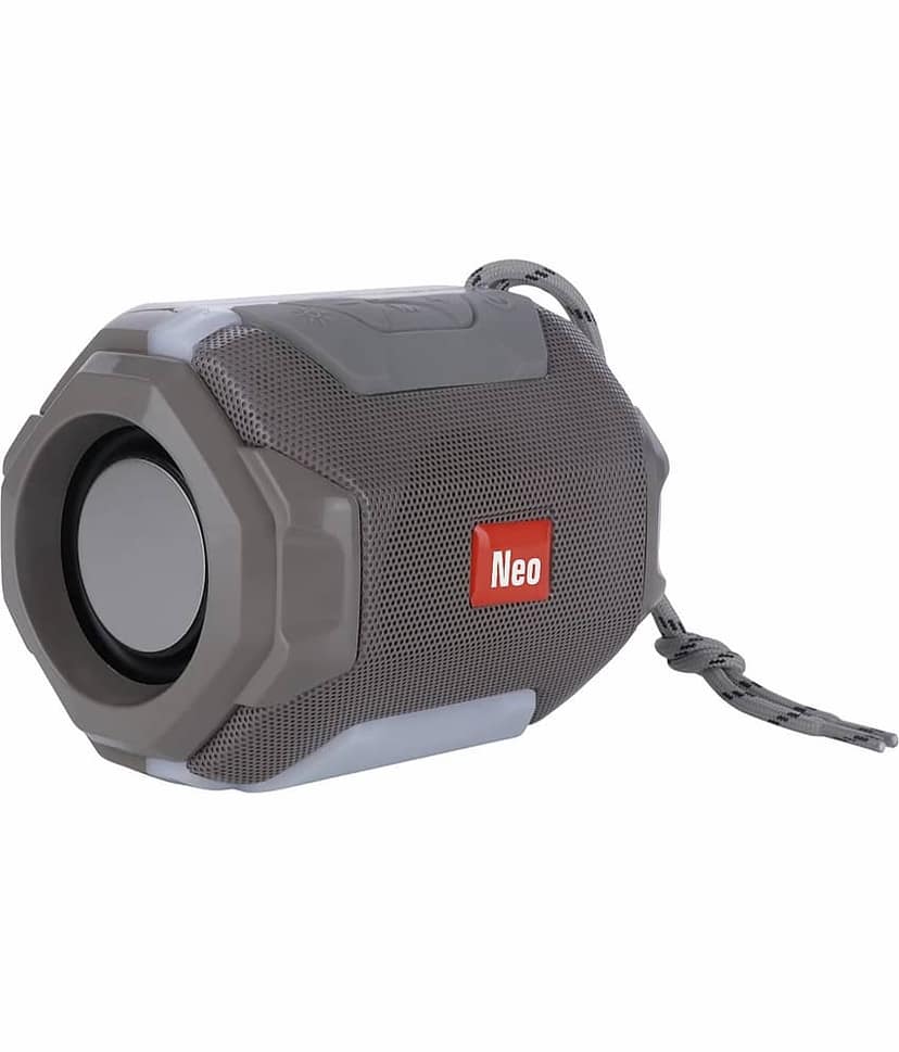 Neo A005 5 W Bluetooth Speaker Bluetooth v5.0 with USB Playback Time 4 hrs Black