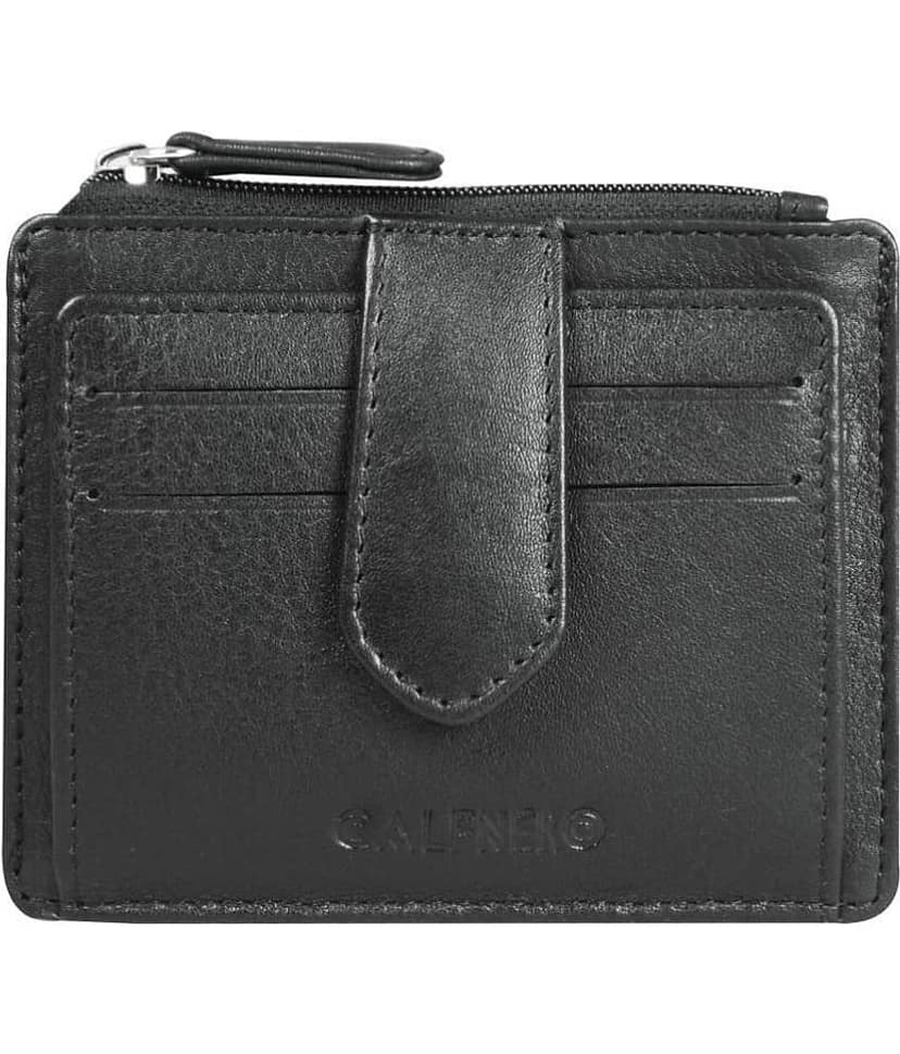 Calfnero Men's Genuine Leather Card Case