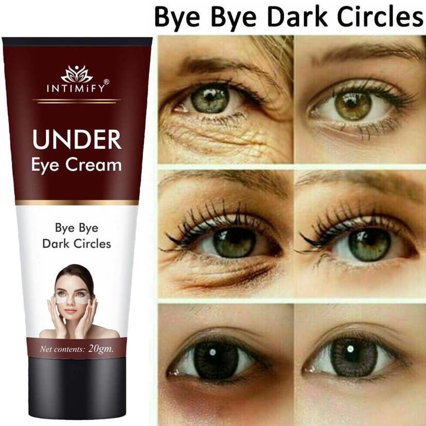 Intimify Under eye cream, dark circle cream, eye lift cream, dark circle remover, wrinkles cream, 20 g view 2