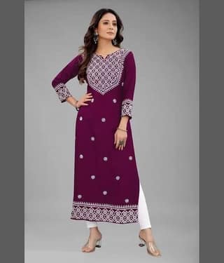 QPEEZ - Green Rayon Women's Straight Kurti ( Pack of 1 )