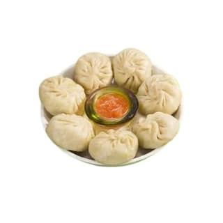 Steam Veg Momos 6 Pcs