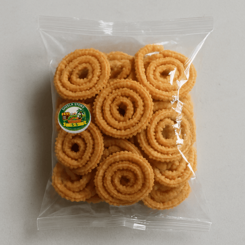 Sheela Store's murukku - traditional indian snack