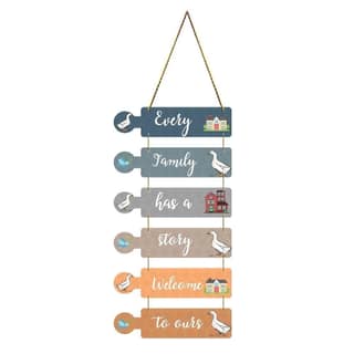 Wall Hangings for Home Decoration Items for Living Room Decor Welcome Home Wall Hanging for Home Office Decoration Handmade Craft Decorative Wall Art (WH2604)