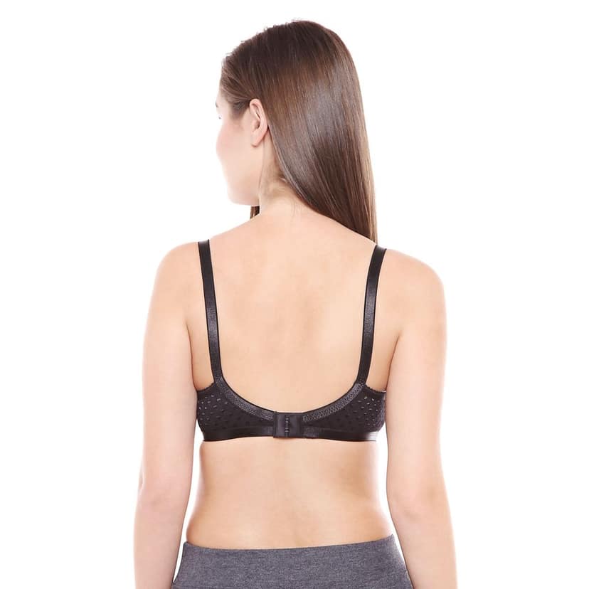 Bodycare Women Cotton Spandex Full Coverage Non Padded Regular Bra Pack - 2 E1528BMH view 4
