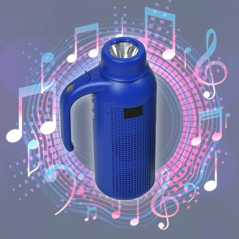 Smart Bluetooth Speaker with Torch & Night Flashlight view 3