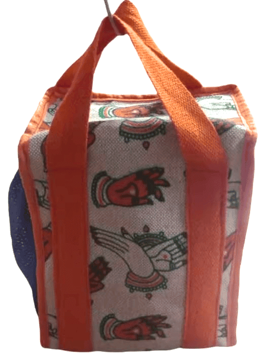 Printed Lunch Bag with Durable Handles view 3