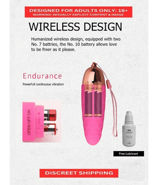 Female Strong Vibrator- Multiple Vibration Modes | Silicone Rubber Material for Body Safe with Free Kaamraj Lube