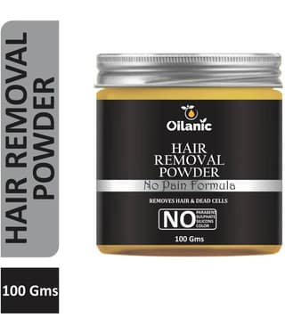Oilanic Hair Removal Powder For Removing Hair Hair Removal Powder From Underarms, Legs & Bikini Line(Three in one) 100 g