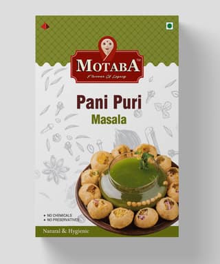 MOTABA Pani Puri Masala, 100 gm - MOTABA Pani Puri Masala, 100 gm
